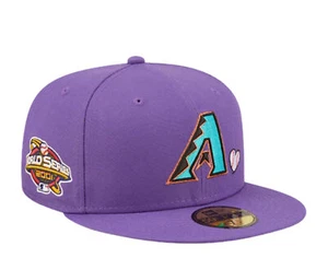 New Era Arizona Diamondbacks Team Heart 59FIFTY Fitted 60243666 - Purple 2001 - Bild 1 von 14