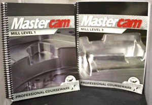Mastercam X7 Mill Level 1 & Mill Level 3 Professional Courseware 2013 - Picture 1 of 1