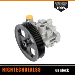 Power Steering Pump with Pulley For 07-17 Dodge Caliber Jeep Compass 2.0L 2.4L - Picture 1 of 13