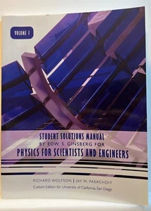 Physics for Scientist and Engineers: Student Solutions Manual Edw. S. Ginsberg - Picture 1 of 2