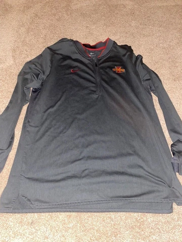 Nike Dri Fit Iowa State 1/4 Zip Cover