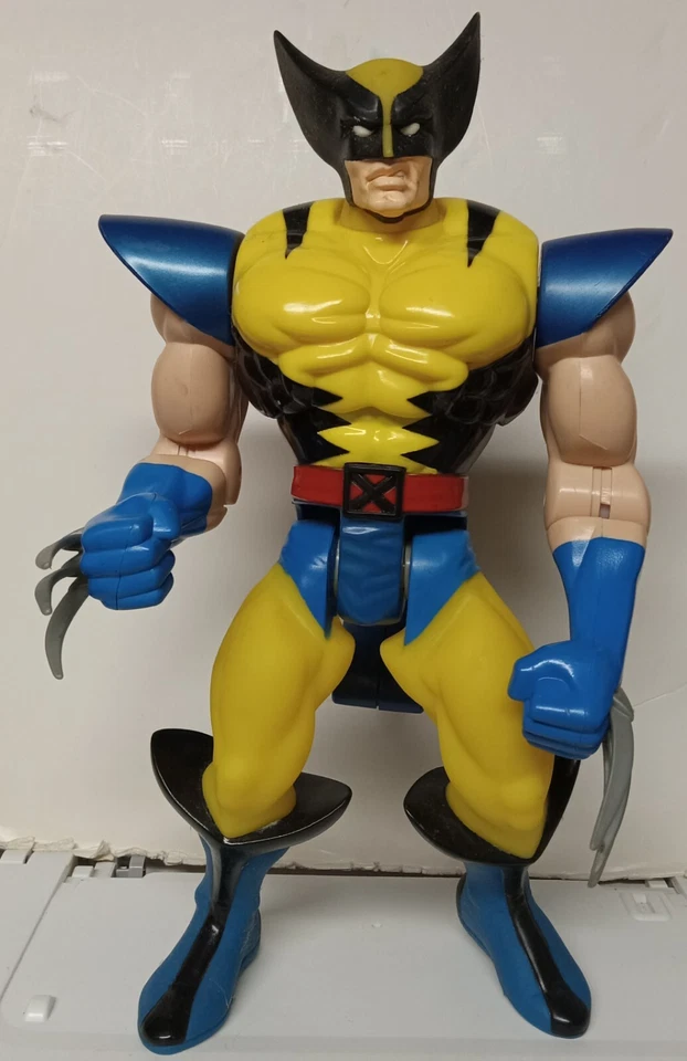 Marvel X-Men Big Time Wolverine 13" con mando electrónico. -Toy Biz 1996 Foto 1 de 4