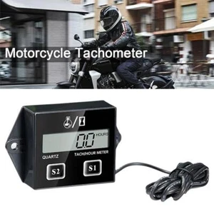 Gasoline Engine Tachometer Motorcycle Speed Timer Motorboat Lawn Mower π'^ G7C8 - Picture 1 of 12