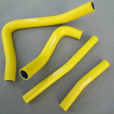 Kit de mangueira de radiador de silicone para Suzuki RM250 RM 250 1996-2000 1997 1998 99 AMARELO - Imagem 1 de 4