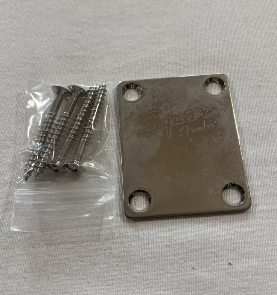 Squier Neck Plate Guitar Plates for sale - eBay