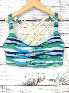 Lululemon Free To Be BH (Wild) Seven Wonders Multi/Zest Größe 8 Sport - Bild 1 von 6
