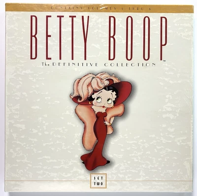 BETTY BOOP: THE DEFINITIVE COLLECTION SET 2 Laserdisc Limited Edition SEALED - Image 1 of 4