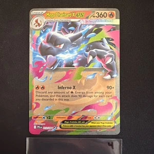 Mega Charizard X ex 013/094 Me02: Phantasmal Flames Holo - Picture 1 of 2