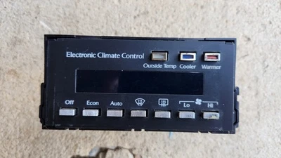 1985-1993 Cadillac DeVille Electronic Heater AC Climate Control 16139256 OEM - Image 1 of 4