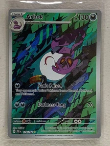 Arbok - Illustration Rare #176/162 - Pokemon Scarlet & Violet Temporal Forces - Picture 1 of 1