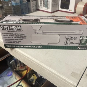 Universal Hardware Light-Duty White Residential Door Closer - Picture 1 of 1