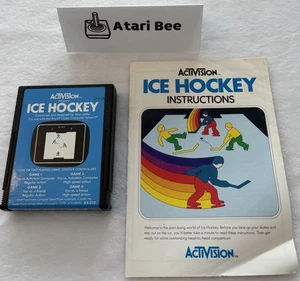 TESTED Ice Hockey VGC (Atari 2600, 1981) W/ Manual Activision - Video - Picture 1 of 5
