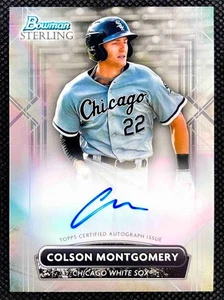 Bowman Sterling Colson Montgomery 2022 refractor automático #PACM novato - Imagen 1 de 2