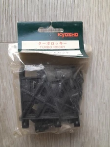 Juego de Brazos RC Vintage Kyosho RK Suspensión Plástico Negro RK-6 TURBO ROCKY - Imagen 1 de 2