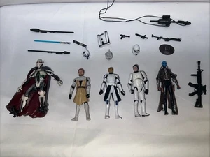 Juguetes Star Wars General Grievous/Obi-wan Kenobi/ Storm Trooper/Cad Bane/Extra - Imagen 1 de 11