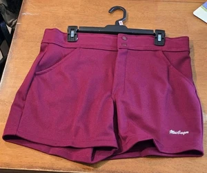 Pantaloncini da allenatore vintage McGregor marrone poliestere uomo 36 W. Ottimi. - Foto 1 di 5