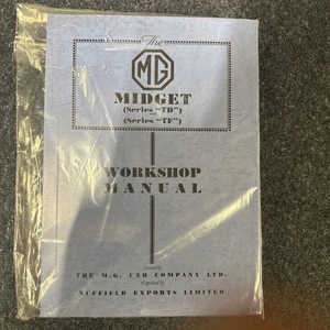 MANUAL DE TALLER MGTD/TF VINTAGE - Imagen 1 de 1