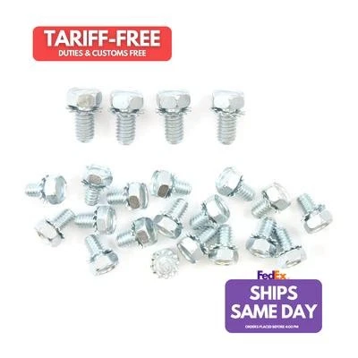 Pioneer S-1100, Kit Zinc Steel Oil Pan Bolt Kit Sbc/Sbf Performance Racing Parts - Image 1 of 4