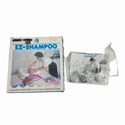 EZ-Shampoo  Inflatable Basin 24" Wide x 20" Long x 8" Deep No-Spill - Image 1 of 4