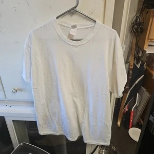 Gildan Mens G500 Short Sleeve Heavy Cotton Plain Blank Casual T-Shirt XL - Picture 1 of 3