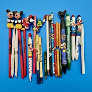 WALT DISNEY WORLD Vintage TINTENSTIFT BLEISTIFT Resort Freizeitpark SOUVENIR Lot Mickey - Bild 1 von 24