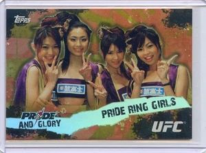 2010 Topps UFC Series 4 Pride and Glory #PG-15 Pride Ring Girls - Picture 1 of 3