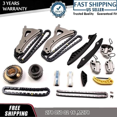 Timing Chain Kit M278 for Mercedes Benz E550 S550 E500 CLS550 S500 CLS500 4.7L - Image 1 of 4