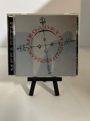VTG Megadeth Cryptic Writings CD 1997 Capitol Records Metal Rock VG Foto 1 de 2