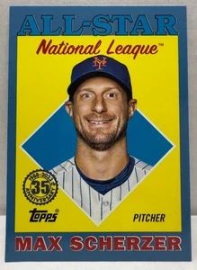 2023 Topps Serie 2 1988 Topps All-Star Béisbol Azul Max Scherzer #88AS-26 - Imagen 1 de 2
