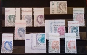 Italien ab  2002 Frauen in der Art / Kunst 12 Werte  Postfrisch - Bild 1 von 1