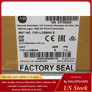 Allen-Bradley 1761-L32BWA MicroLogix1000 32 Point Controller  US Free Tax - Picture 1 of 4