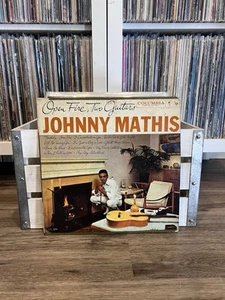 Johnny Mathis- Open Fire, Two Guitars - Vinyl Record LP - Columbia CL 1270-1959 - Picture 1 of 15
