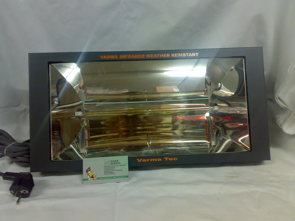 Riscaldatore Infrarossi lampada VARMA WR2000/20 2000W officina bar terrazza  - Immagine 1 di 1