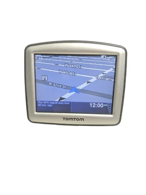 TomTom One N14644 Black & Silver Small Portable GPS Monitor 3" Inch Screen - Image 1 of 4