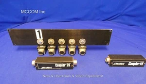 TecNec Coupler 26 Qty 6 w/ 5 in rackmount & TecNec Coupler 14 Adapter - Picture 1 of 13
