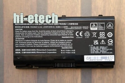 Batería Original PB50BAT-6 para Clevo PB71EF-G PowerSpec 1520 1720 6-87-PB50S-61D00 Foto 1 de 2