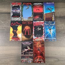 Wiele 10 Crusty Demons of Dirt VHS Tapes Fleshwound Films Freecycle Motocross