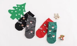 Familie Weihnachtssocken Herren und Damen Socken 4 Paar - Bild 1 von 1