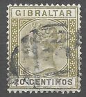 Gibraltar (1895) - Scott # 31,   Used