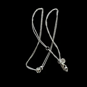 Di Modolo Linked By Love Milano 925 Silver Necklace 18” - Picture 1 of 12
