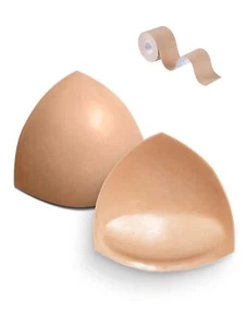 Double-Sided Sticky Bra Inserts - Sticky Push up Breast Pads Self-Adhesive on... - Picture 1 of 7
