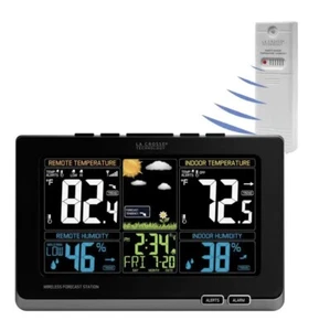 La Crosse Technology Digital Weather Station Atomic Wireless Mold Indicator - Picture 1 of 5