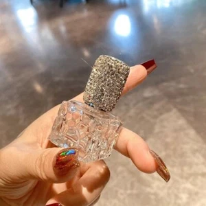 with Rhinestones Spray Rotating Bottle for Travel Cosmetic Dispenser - Picture 1 of 10