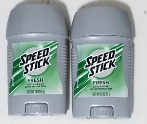 SET OF 2 Speed Stick Deodorant, Fresh 1.8 oz - Picture 1 of 1