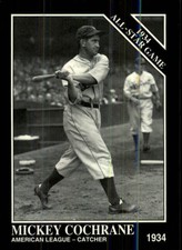 1994 Conlon TSN Baseball Card #1087 Mickey Cochrane