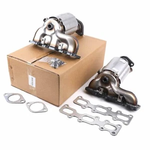For Ford Explorer 3.5L V6 2013-2019 Pair Bank 1 & 2 Manifold Catalytic Converter - Picture 1 of 24