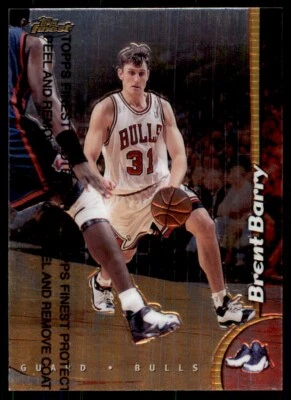 1998-99 Topps Finest W/Coating Brent Barry Basketball cards #205 - Image 1 of 2