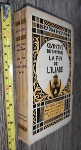 GG LIBRO: QVINTVS DE SMYRNE - LA FIN DE L'ILIADE - ANTIQVA - Foto 1 di 4