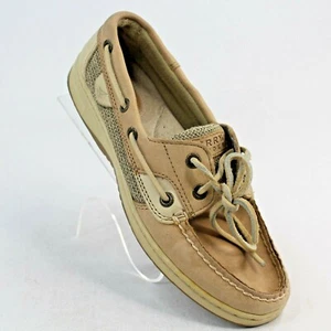 Sperry Top Sider Womens Sz 6.5 M Bluefish 2 Eye Style 9276619 Leather Boat Shoes - Picture 1 of 9