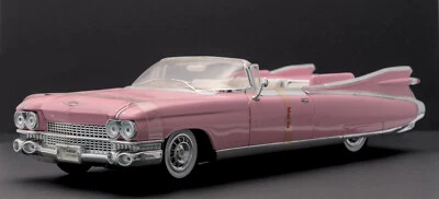 1959 Cadillac Eldorado Biarritz 1:18 Diecast Model Car by Maisto - Pink Classic - Image 1 of 4